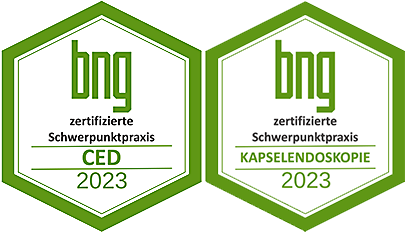 Zertifikat BNG für CED und Kapselendoskopie