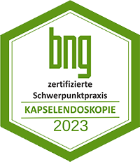 Zertifikat BNG für chronisch entzündliche Darmerkrankungen (CED) und Kapselendoskopie